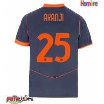 Camiseta Inter Milan Manuel Akanji #25 Tercera Equipación 2025-26 manga corta
